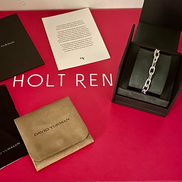 David Yurman Madison Chain Bracelet In Sterling Silver, 8.5mm (Retail $650) - Picture 3 of 10